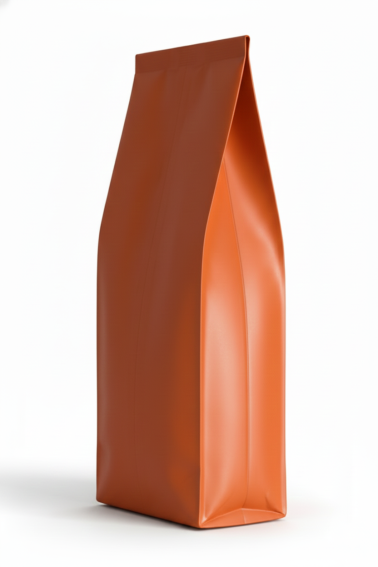 Помаранчевий пакет з Центральним швом 1кг (135*360 мм) - 1