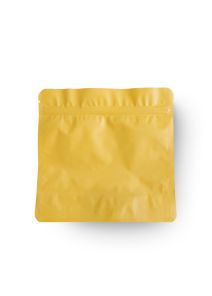Дой-Пак Із Замком Zip-Lock, 250 Г (200*190 мм) жовтий з клапаном