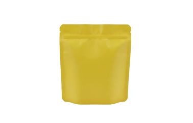 Дой-Пак С Замком Zip-Lock, 250 Г (200*190 мм) желтый с клапаном - 1